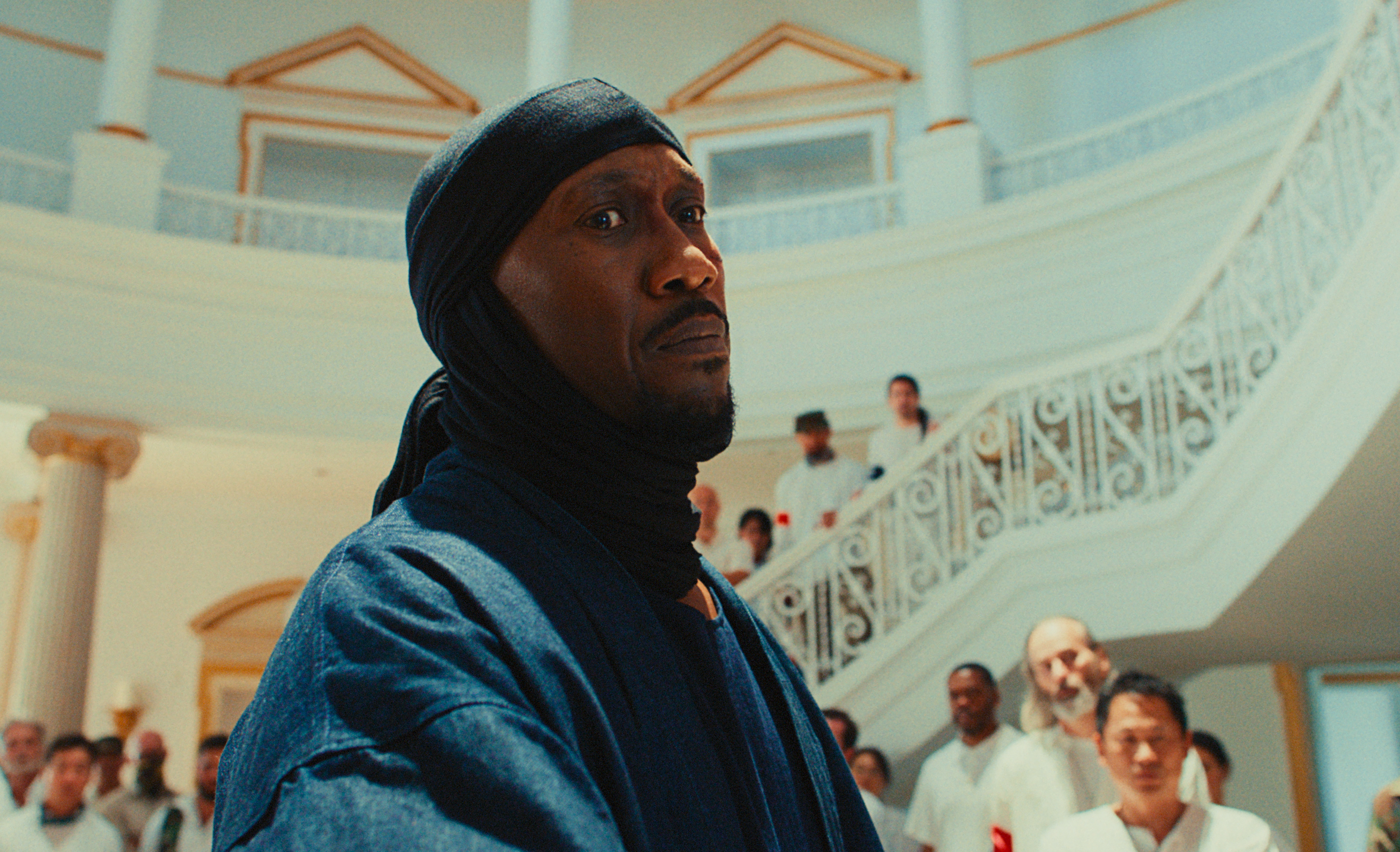 Mahershala Ali stars as Latif in YOUR MOTHER YOUR MOTHER YOUR MOTHER, from Amazon MGM Studios.

Photo Credit: Courtesy of Amazon MGM Studios

© 2026 Amazon Content Services LLC. All Rights Reserved.